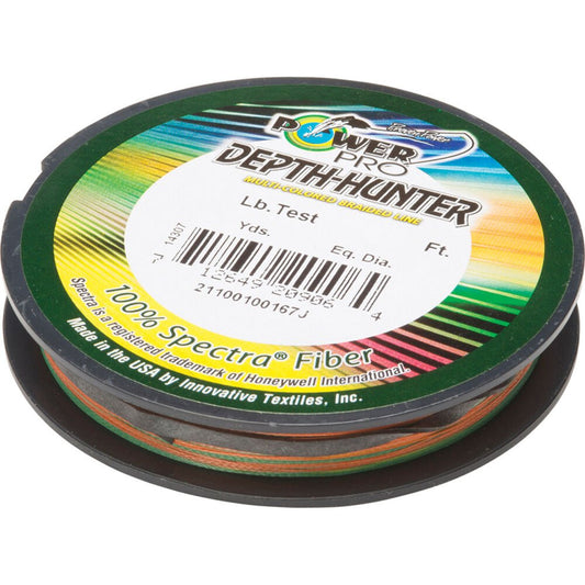 Shimano POWER PRO DEPTH HUNTER BRAID 300yds premium fishing tackle gear from Allways Angling