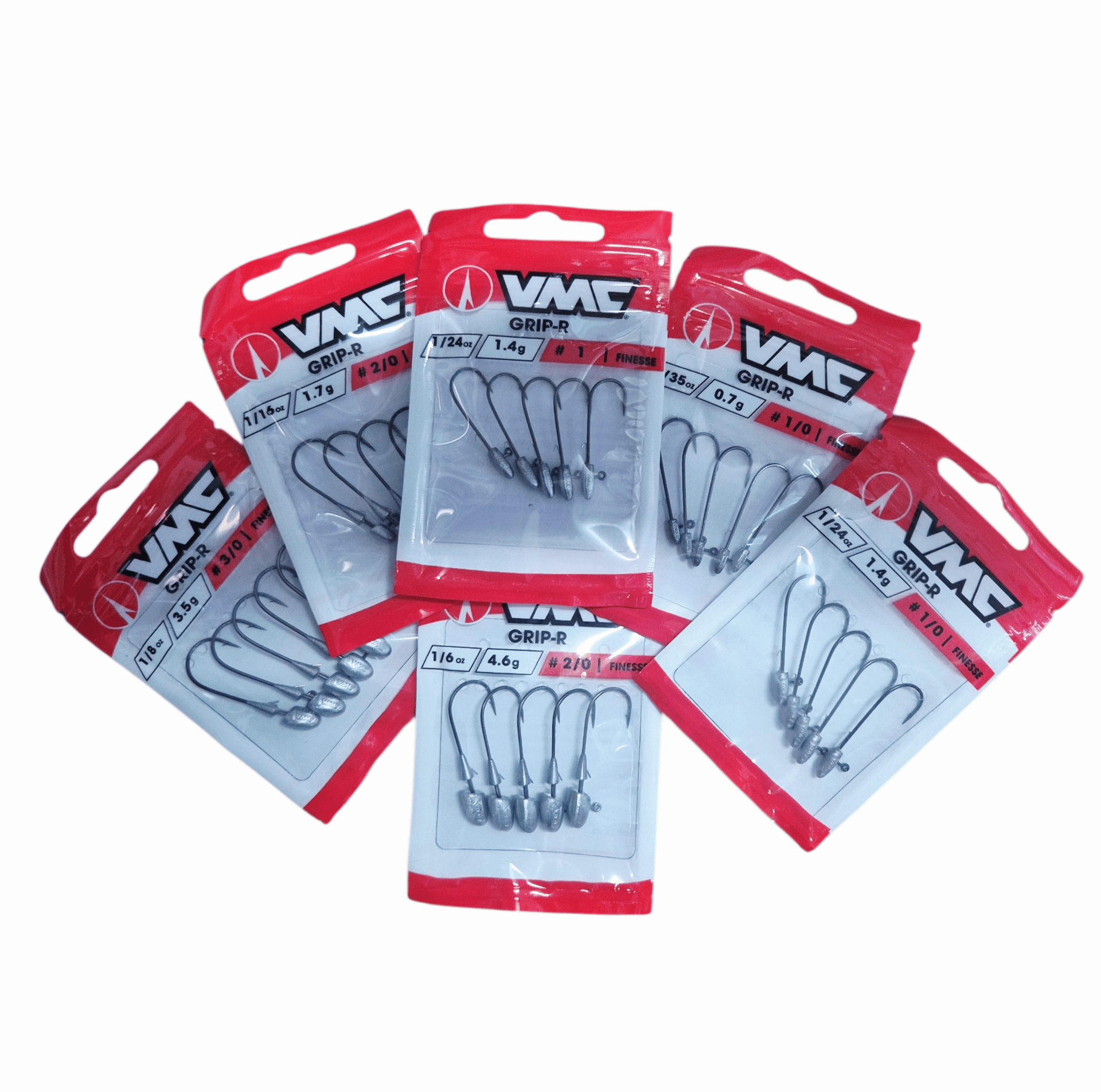 VMC VMC Grip-R Jigheads - Finesse premium fishing tackle gear from Allways Angling