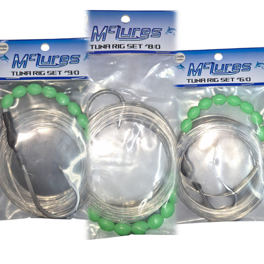 Mclures McLures Tuna Rig Set Game Skirt Rig premium fishing tackle gear from Allways Angling