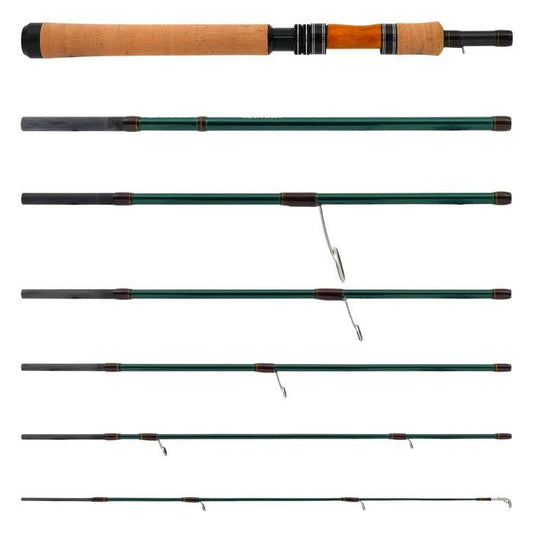 Samaki Samaki Drifter 7 Piece Travel Rod premium fishing tackle gear from Allways Angling
