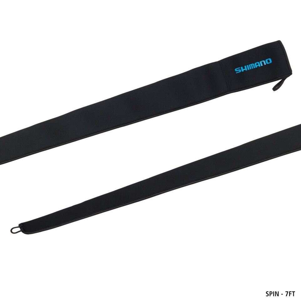 Shimano Shimano Neoprene 7 Foot Spin Rod Cover premium fishing tackle gear from Allways Angling