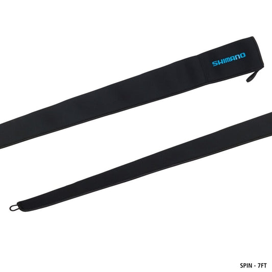 Shimano Shimano Neoprene 7 Foot Spin Rod Cover premium fishing tackle gear from Allways Angling