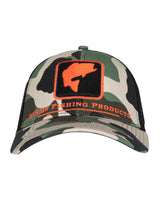 Simms Bass Icon Trucker Woodland Camo Hat