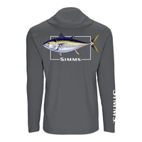 Simms Graphic Solartech Hoody - Bluefin Tuna