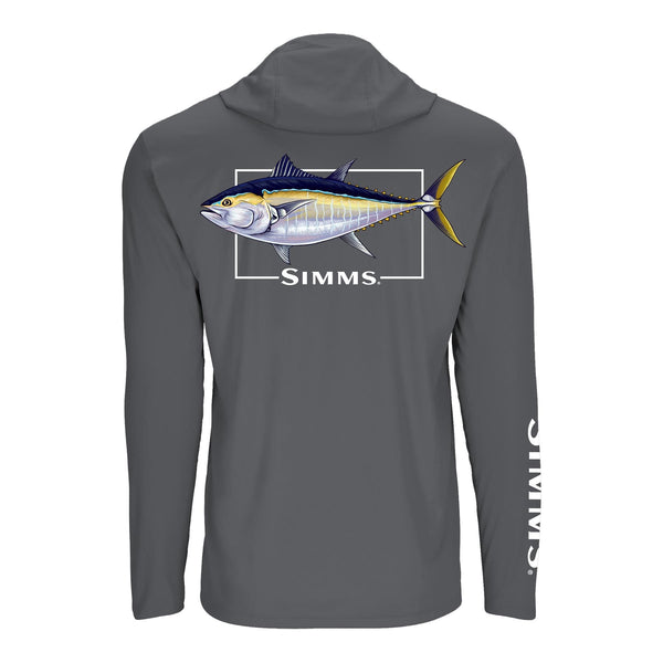 Simms Graphic Solartech Hoody - Bluefin Tuna