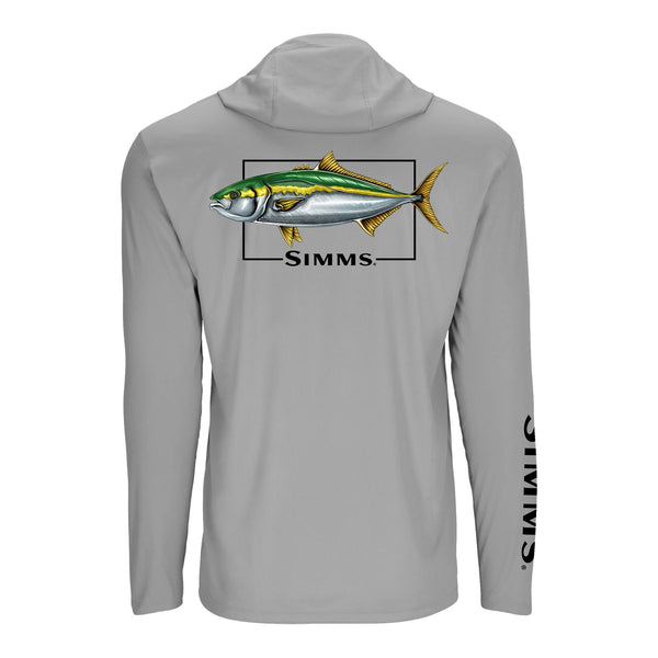 Simms Graphic Solartech Hoody - Kingfish