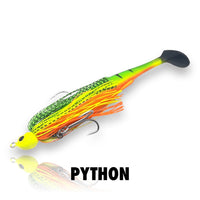 Spin Wright 1oz Cod Swimjig Irukandji 9" PYTHON