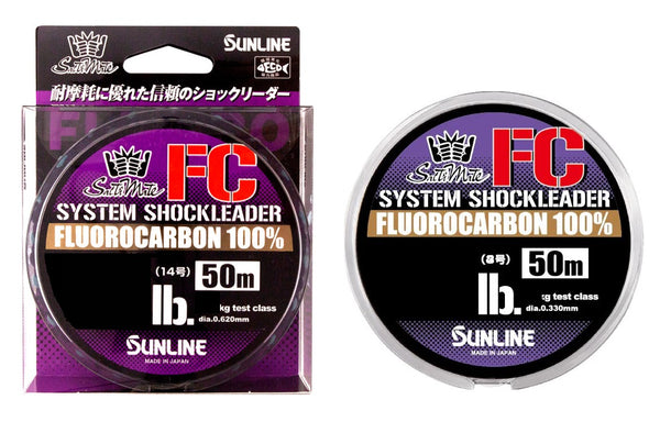 Sunline System Shock Leader FC Fluorocarbon – Allways Angling