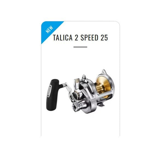 Shimano 24 SHIMANO TALICA 2 SPEED 25A GAME REEL premium fishing tackle gear from Allways Angling