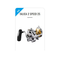 24 SHIMANO TALICA 2 SPEED 25A GAME REEL