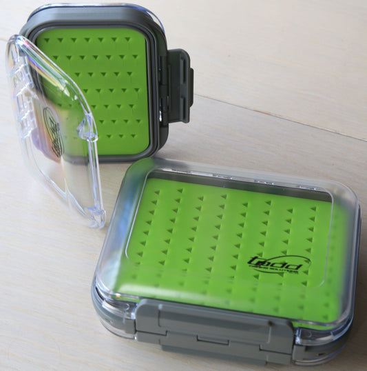 EJ Todd Small Clear Double Sided Fly Box premium fishing tackle gear from Allways Angling