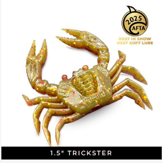 Rapala Rapala Crush City Trickster 1.5 Crab Soft Plastic premium fishing tackle gear from Allways Angling