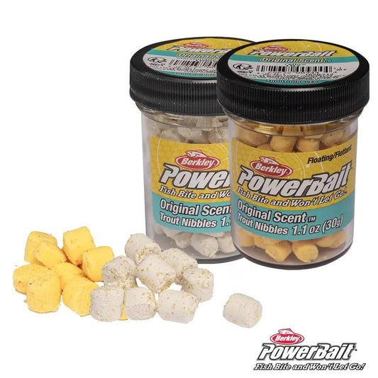 Berkley PowerBait Trout Nibbles premium fishing tackle gear from Allways Angling
