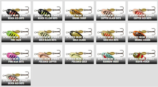 TT Lures TT Spintrix Spinner Trout Lure premium fishing tackle gear from Allways Angling