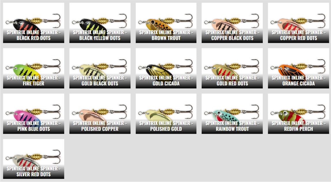 TT Spintrix Spinner Trout Lure – Allways Angling