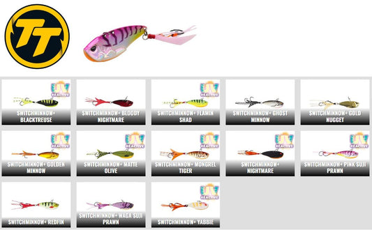 TT TT SwitchMinnow+37mm premium fishing tackle gear from Allways Angling