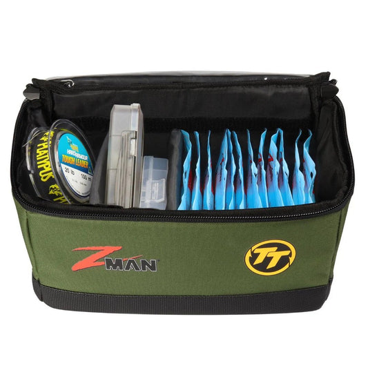 TT TT DELUXE ZMAN TACKLE BLOCK - GREEN premium fishing tackle gear from Allways Angling