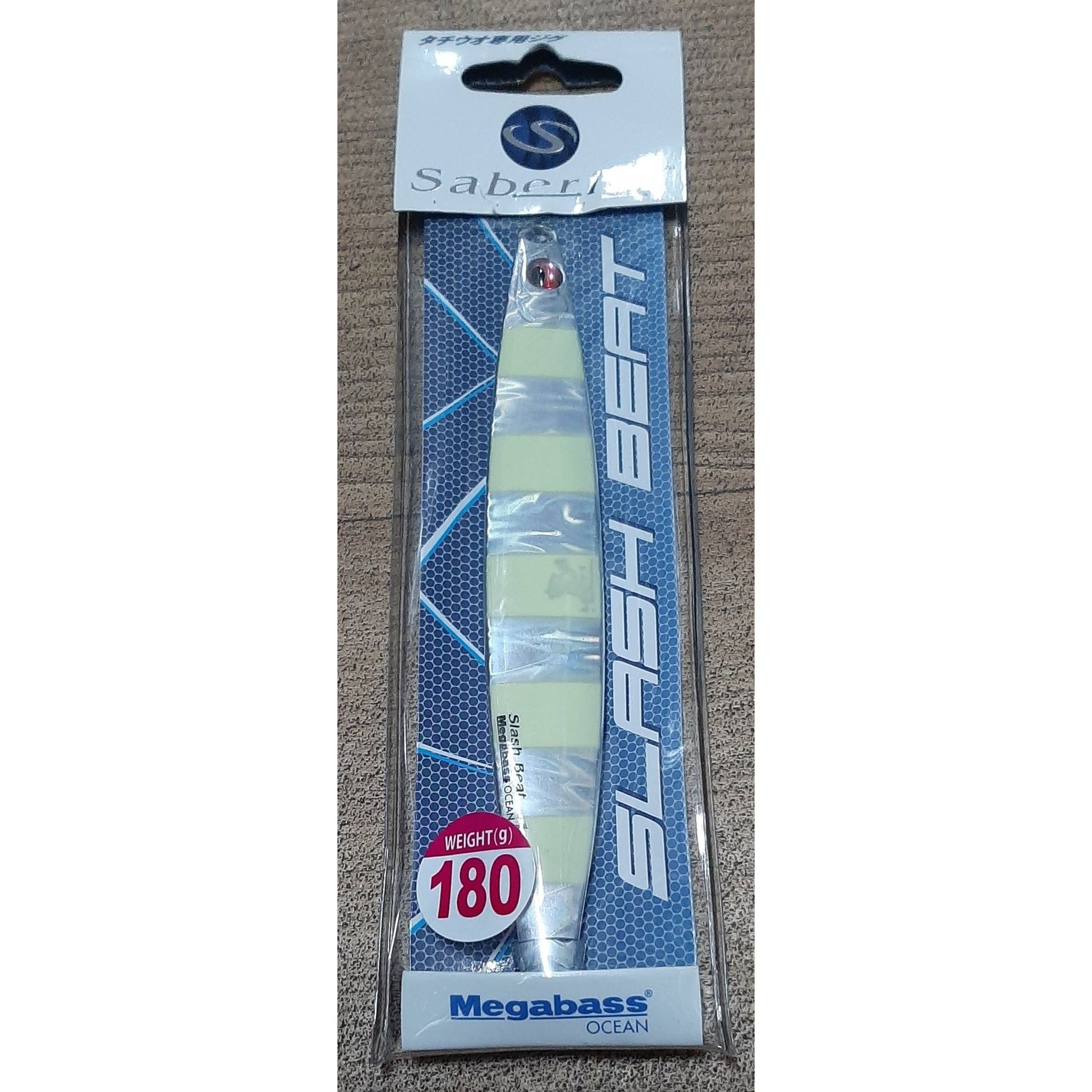 Megabass Megabass Slash Beat 180g Vertical Jig premium fishing tackle gear from Allways Angling