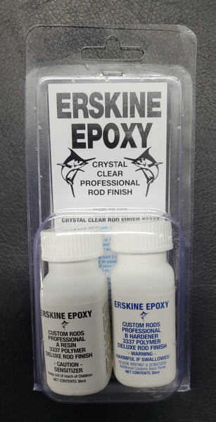 Erskine Epoxy 60ml 2 Part Fishing Rod Varnish – Allways Angling