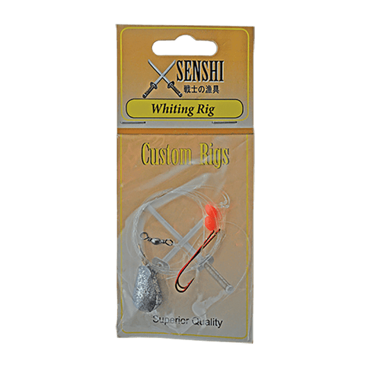 Senshi Senshi WHITING RIG Paternoster Rig 6 Longshank Hooks premium fishing tackle gear from Allways Angling
