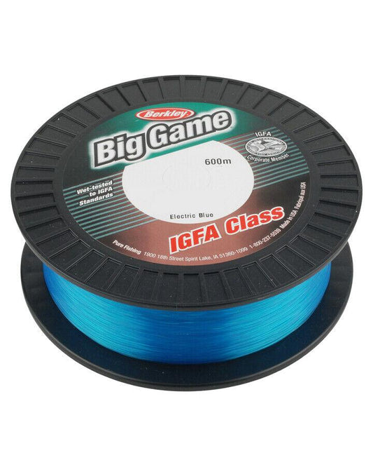 Berkley Berkley Big Game IGFA Game Fishing Line Electric Blue premium fishing tackle gear from Allways Angling