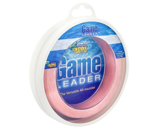 Platypus Platypus Game Leader PINK premium fishing tackle gear from Allways Angling