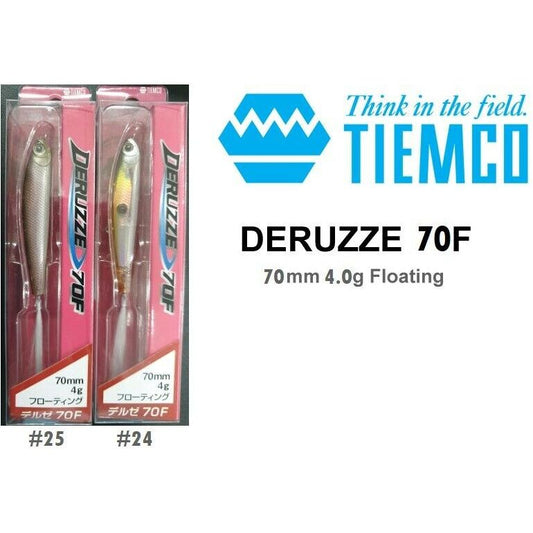 TIEMCO Tiemco Deruzze 70f Floating Lure Topwater premium fishing tackle gear from Allways Angling