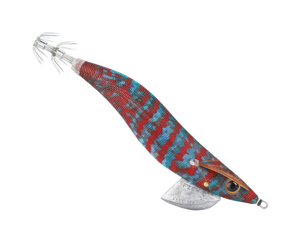 Fish Inc Lures Fish Inc EGILICIOUS Squid Jig 3.5 CORAL CANDY premium fishing tackle gear from Allways Angling