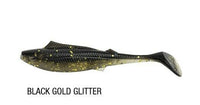Berkley Powerbait 3 inch Nemesis Paddle Tail 6pcs Soft Plastics BLACK GOLD