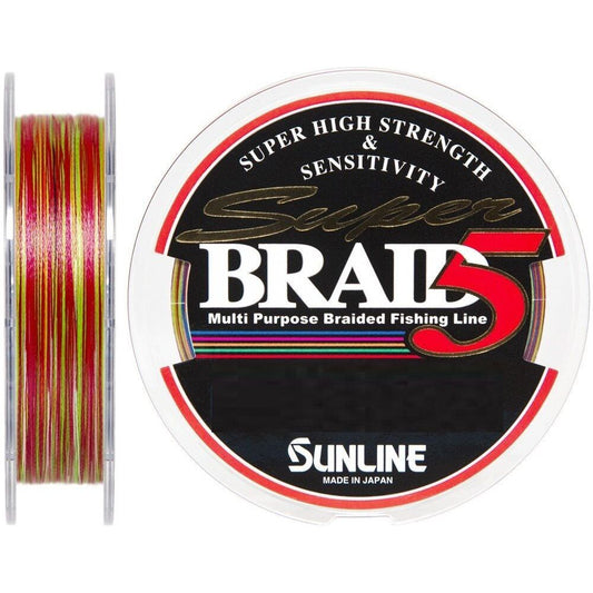 SUNLINE Sunline Super Braid 5 300m (3x100m Joined Spools) premium fishing tackle gear from Allways Angling