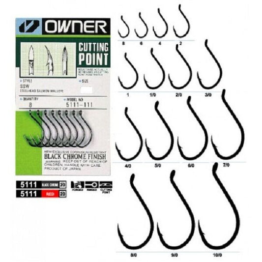 Owner OWNER Cutting Point SSW Octopus Hooks Pre Pack premium fishing tackle gear from Allways Angling