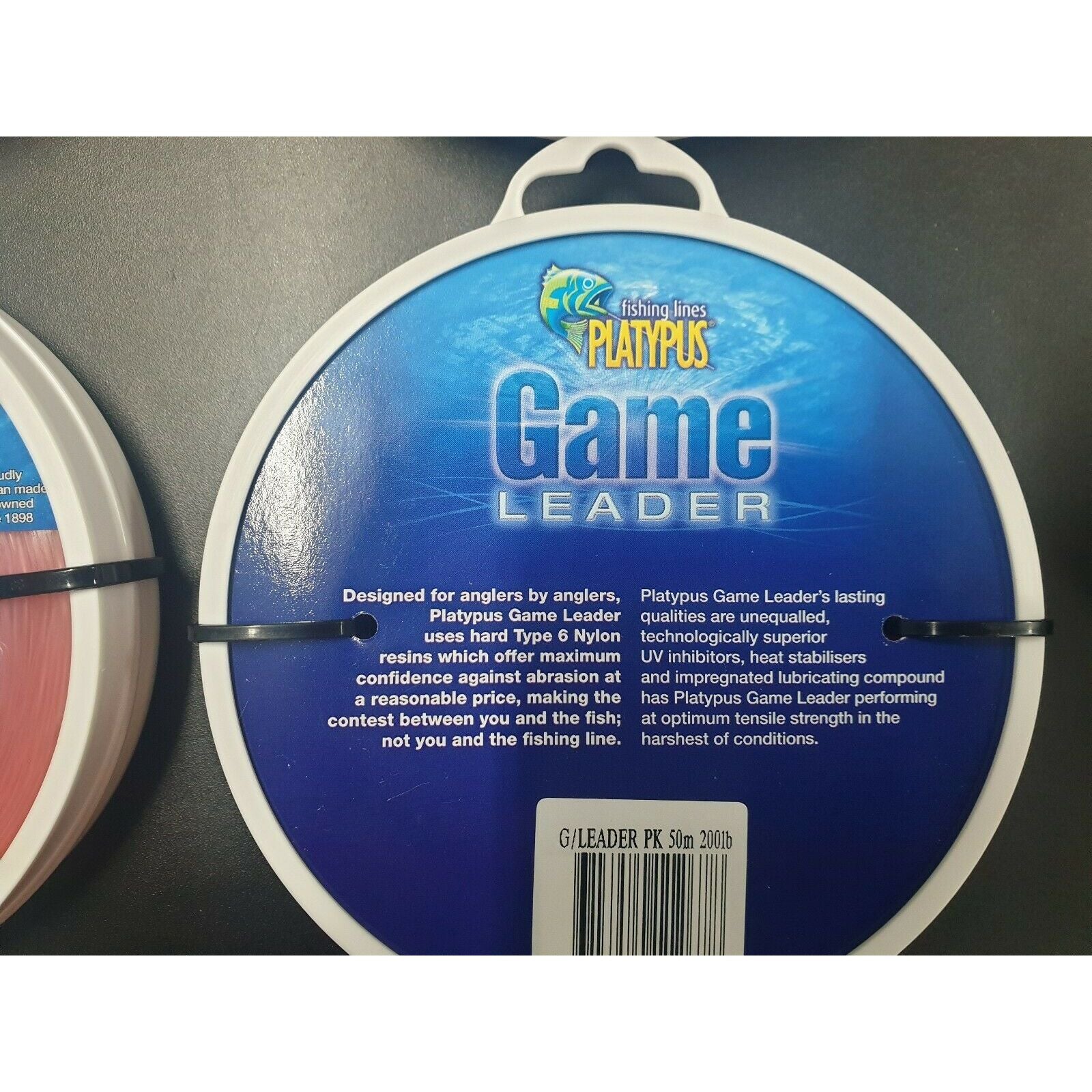 Platypus Platypus Game Leader PINK premium fishing tackle gear from Allways Angling