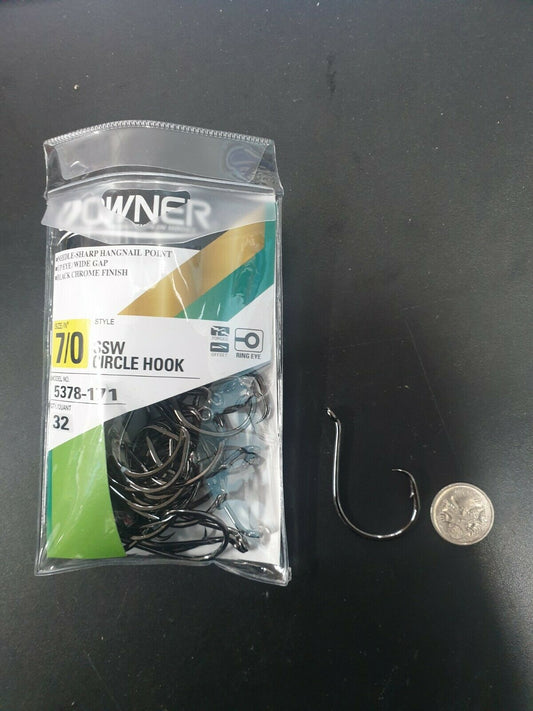 Owner Owner SSW CIRCLE Hooks 7/0 Bulk Pro Pack Qty.32 premium fishing tackle gear from Allways Angling
