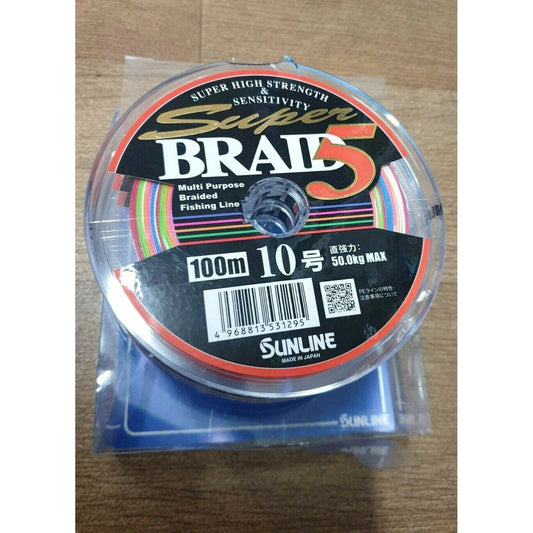 SUNLINE Sunline Super Braid 5 300m (3x100m Joined Spools) premium fishing tackle gear from Allways Angling