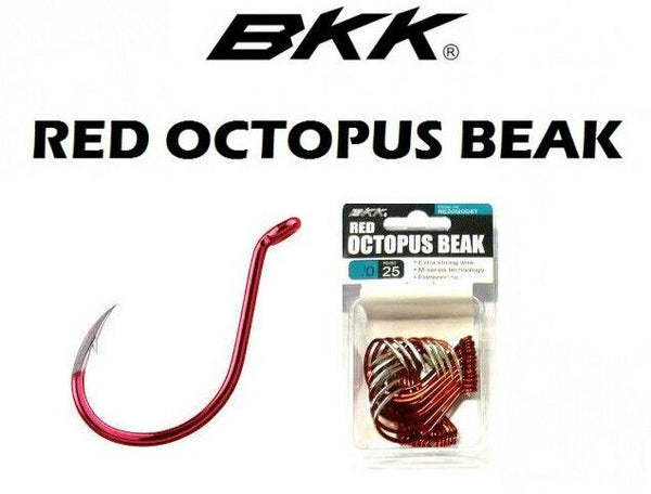 Amo Da Pesca BKK Red Octopus Beak Misura 5/0 - Per Pesca In Mare - Foto 10