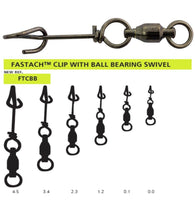 MUSTAD Ultrapoint Fastach Clip with Ball Bearing Swivel
