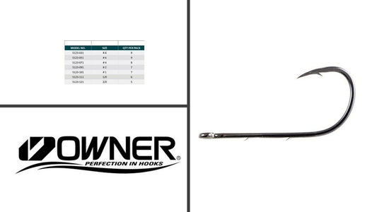 Owner Owner Black Baitholder Hooks 5123 EBI Pre Pack premium fishing tackle gear from Allways Angling