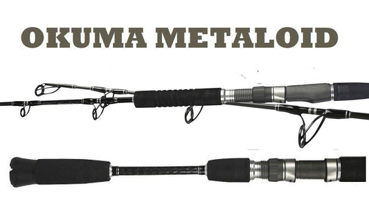 Okuma Okuma Metaloid Spin Jig Rod premium fishing tackle gear from Allways Angling
