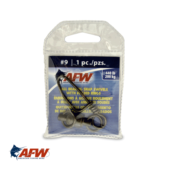 AFW Ball-Bearing Snap Swivels – Allways Angling