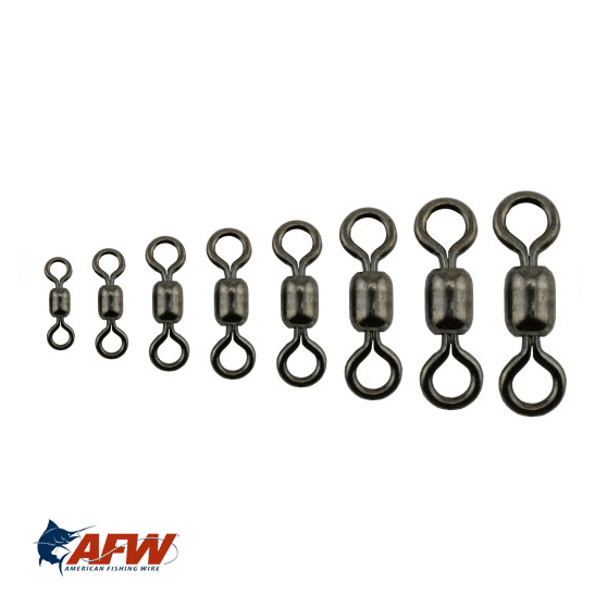 AFW AFW Mighty Mini Stainless Steel Crane Swivels 5pcs/10pcs premium fishing tackle gear from Allways Angling