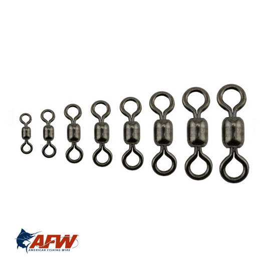 AFW AFW Mighty Mini Stainless Steel Crane Swivels 5pcs/10pcs premium fishing tackle gear from Allways Angling