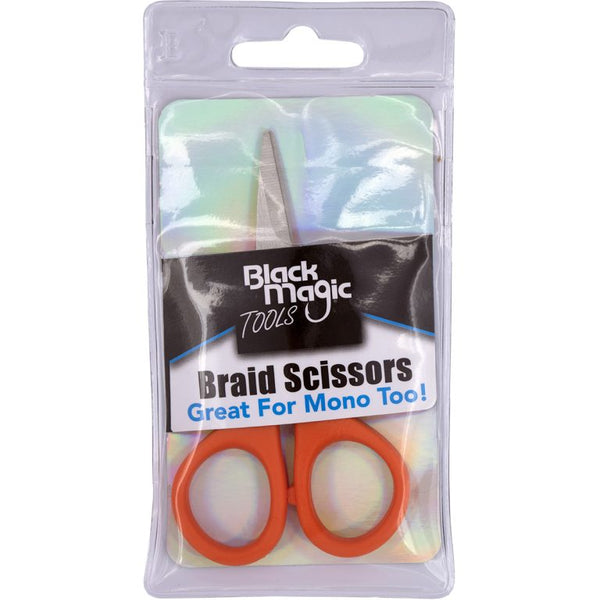 Black Magic Braid Scissors Orange