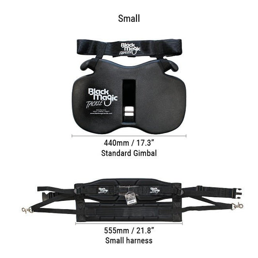 Black Magic Black Magic Eqaulizer Set Harness and Gimbal Belt premium fishing tackle gear from Allways Angling