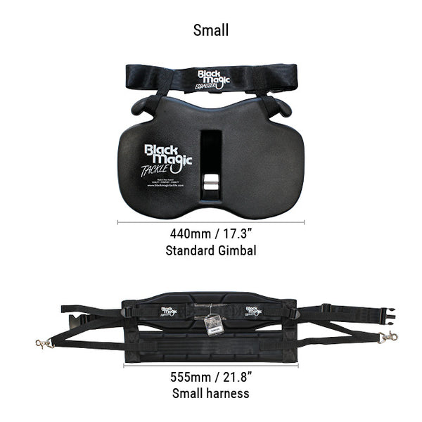 Black Magic Eqaulizer Set Harness and Gimbal Belt – Allways Angling