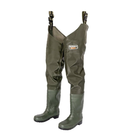 Snowbee Snowbee Granite Tough Heavy Duty PVC THIGH Waders premium fishing tackle gear from Allways Angling