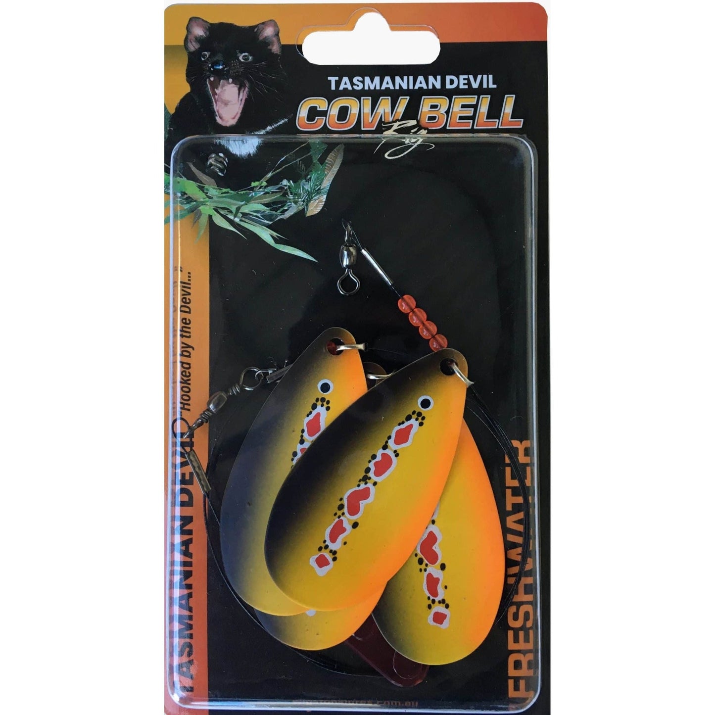 Tasmanian Devil TASMANIAN COW BELL TROLLING RIGS premium fishing tackle gear from Allways Angling