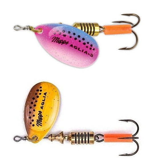 Mepps MEPPS Aglia Fluo Micropigments Spinner Lure premium fishing tackle gear from Allways Angling