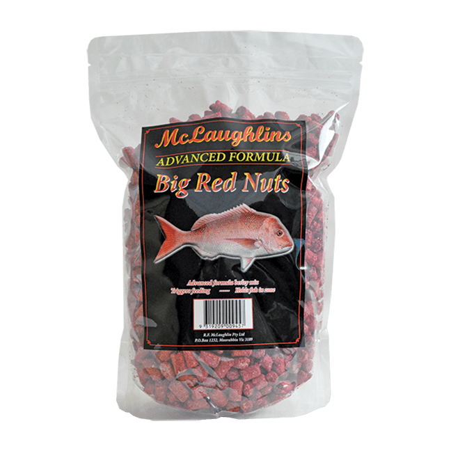 Mclaughlins McLaughlin’s ‘Advanced Formula’ Big Red Nuts 1.5kg premium fishing tackle gear from Allways Angling