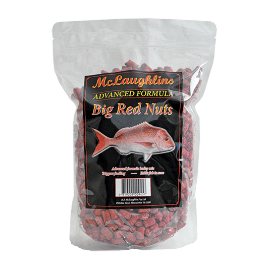 Mclaughlins McLaughlin’s ‘Advanced Formula’ Big Red Nuts 1.5kg premium fishing tackle gear from Allways Angling