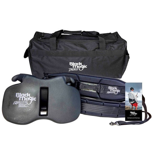 Black Magic Black Magic Eqaulizer Set Harness and Gimbal Belt premium fishing tackle gear from Allways Angling